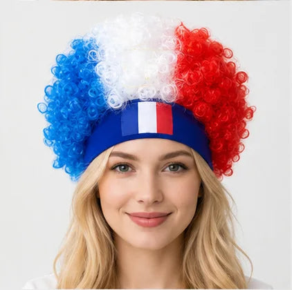 2026 World Cup Curly Wig