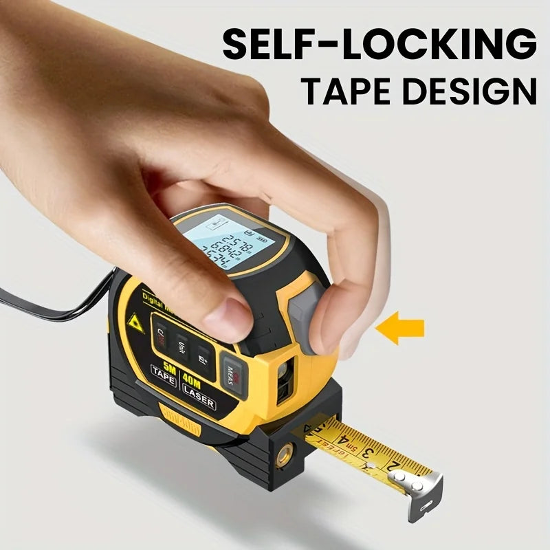 Laser Tape Measure 3 In 1
