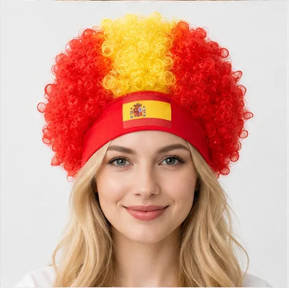 2026 World Cup Curly Wig