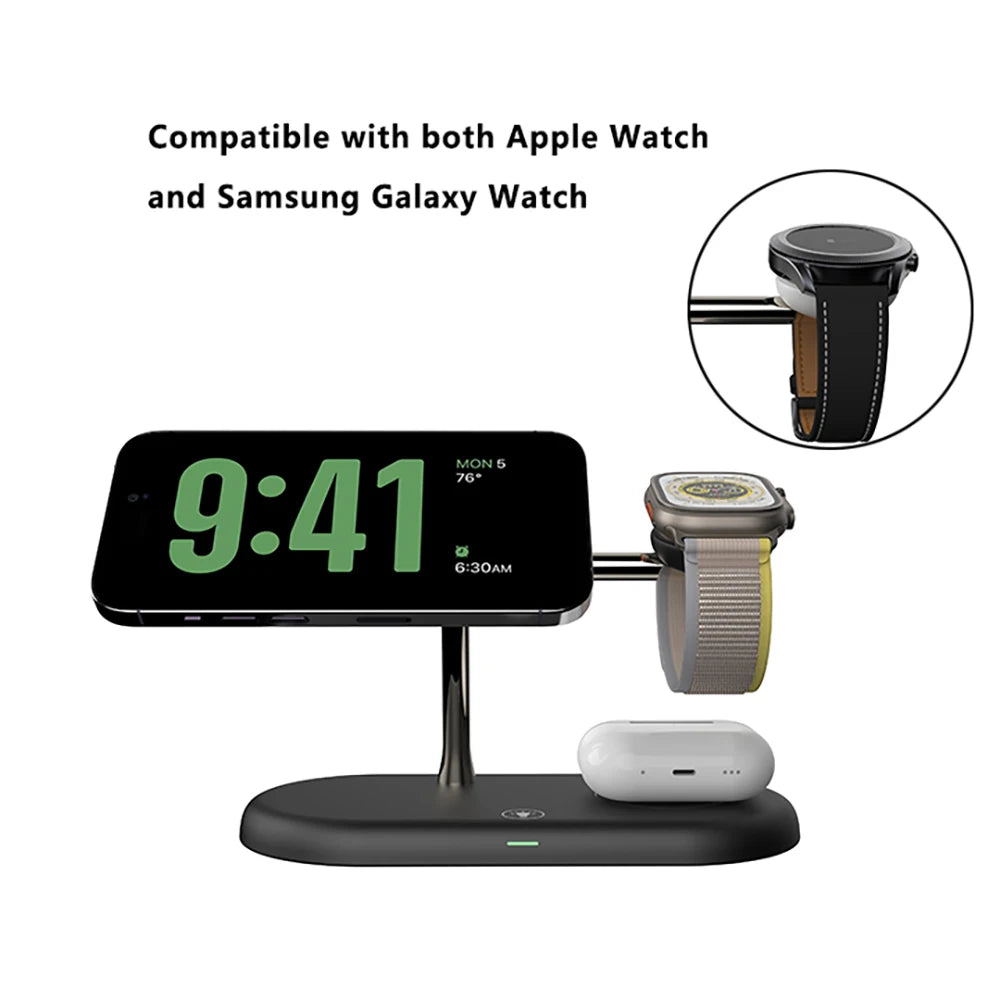 3 in 1 Wireless Charger Stand For iPhone