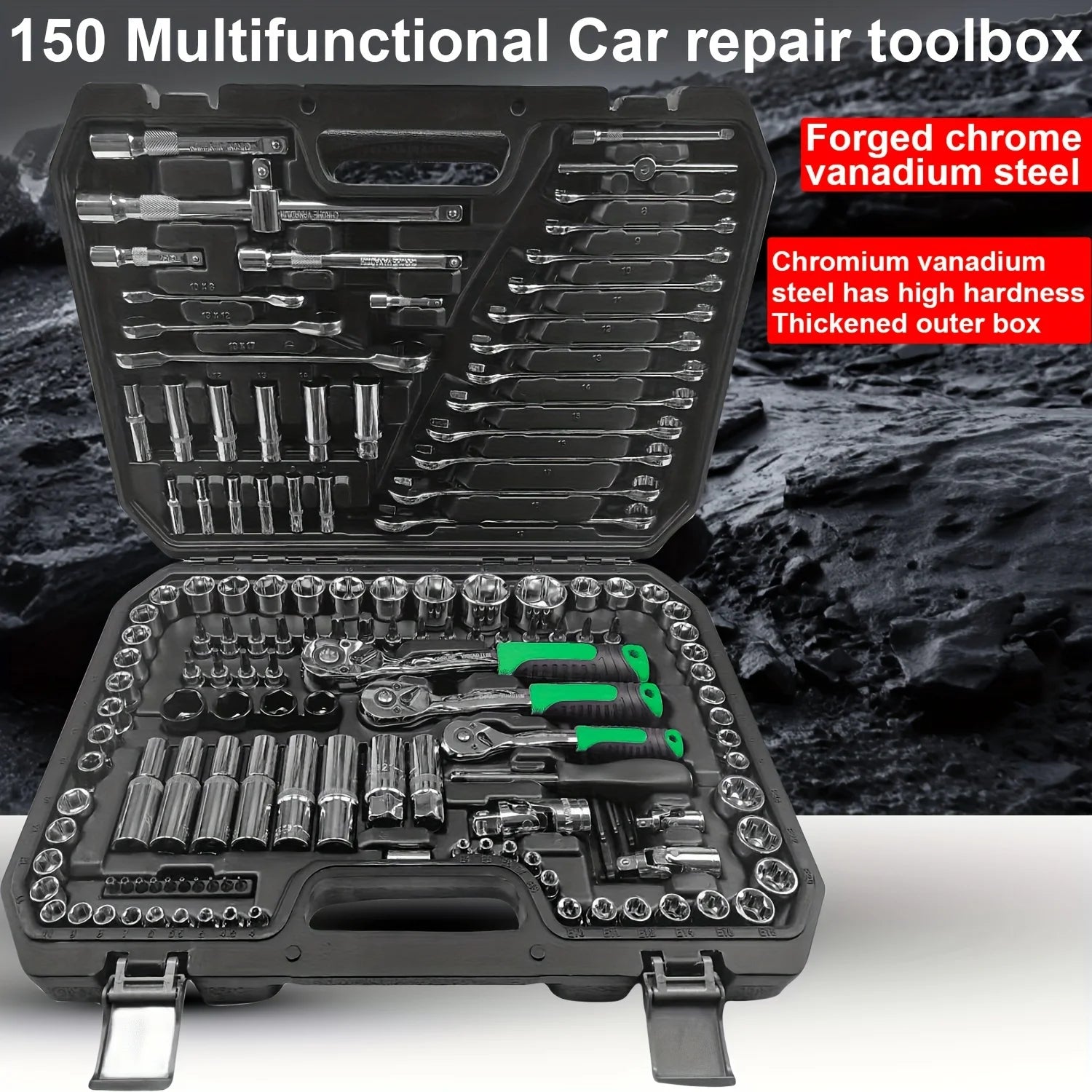 150/46pcs Auto Mechanical Repair Tool Set