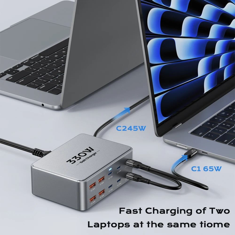 330W USB C GaN Charger