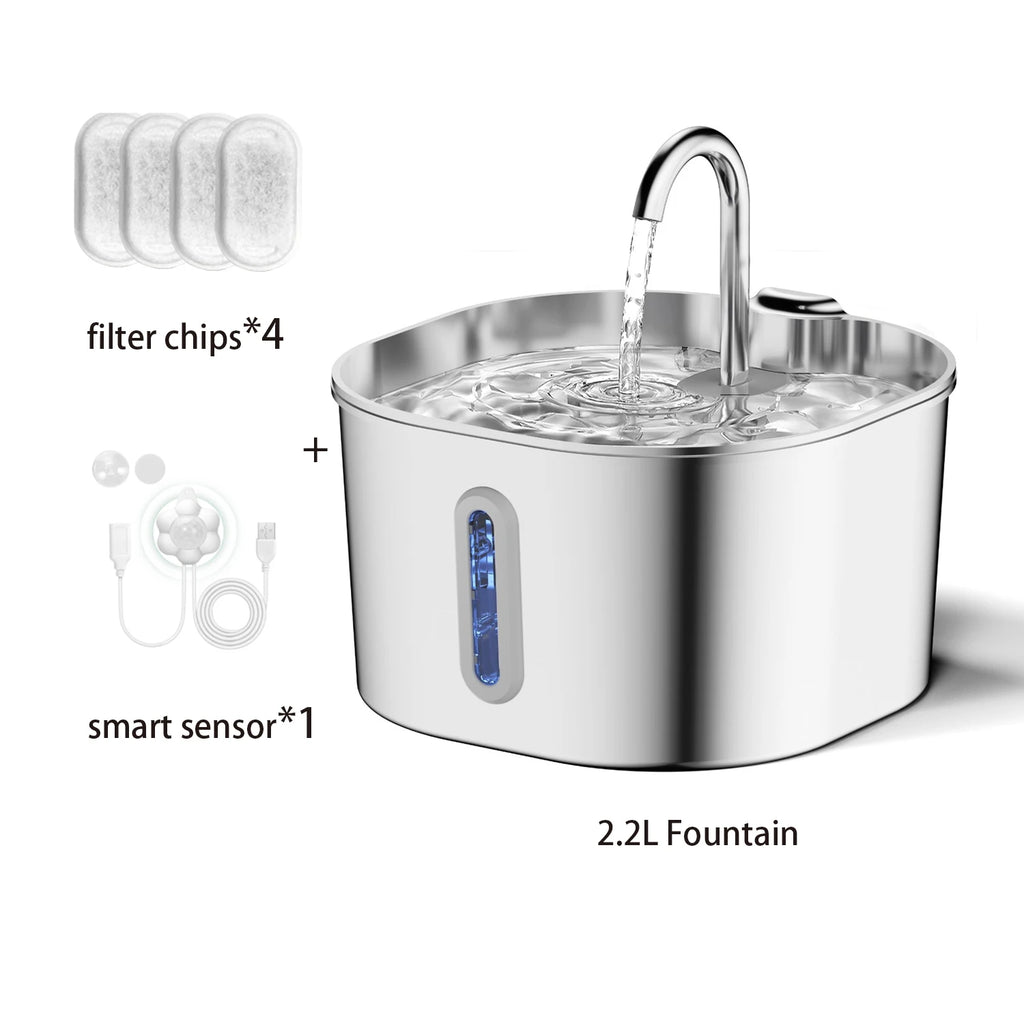 2.2L Automatic Cat Water Fountain