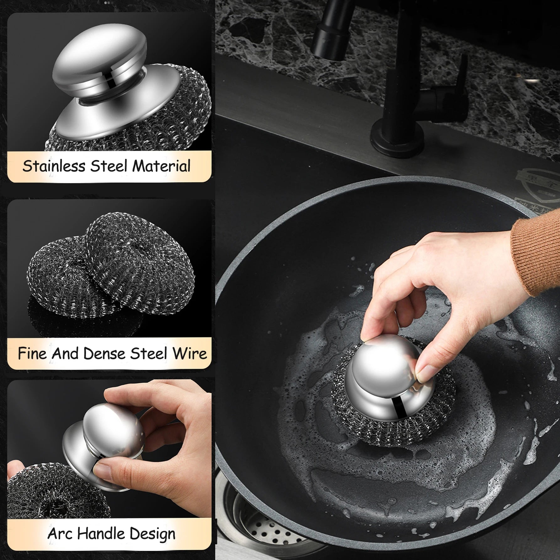 Steel Wool Scrubber