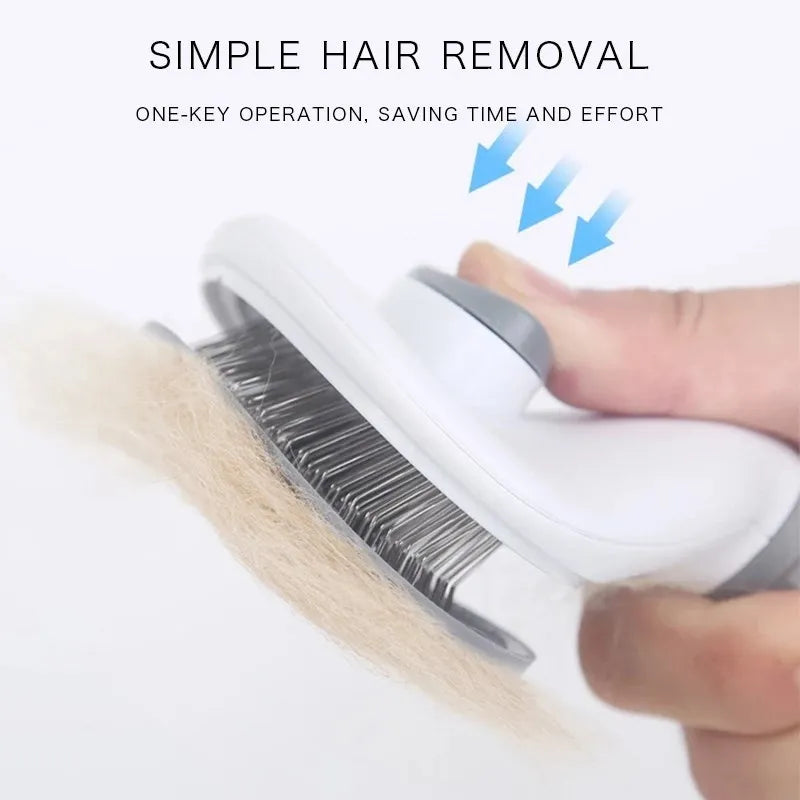 Pet Brush Self Cleaning
