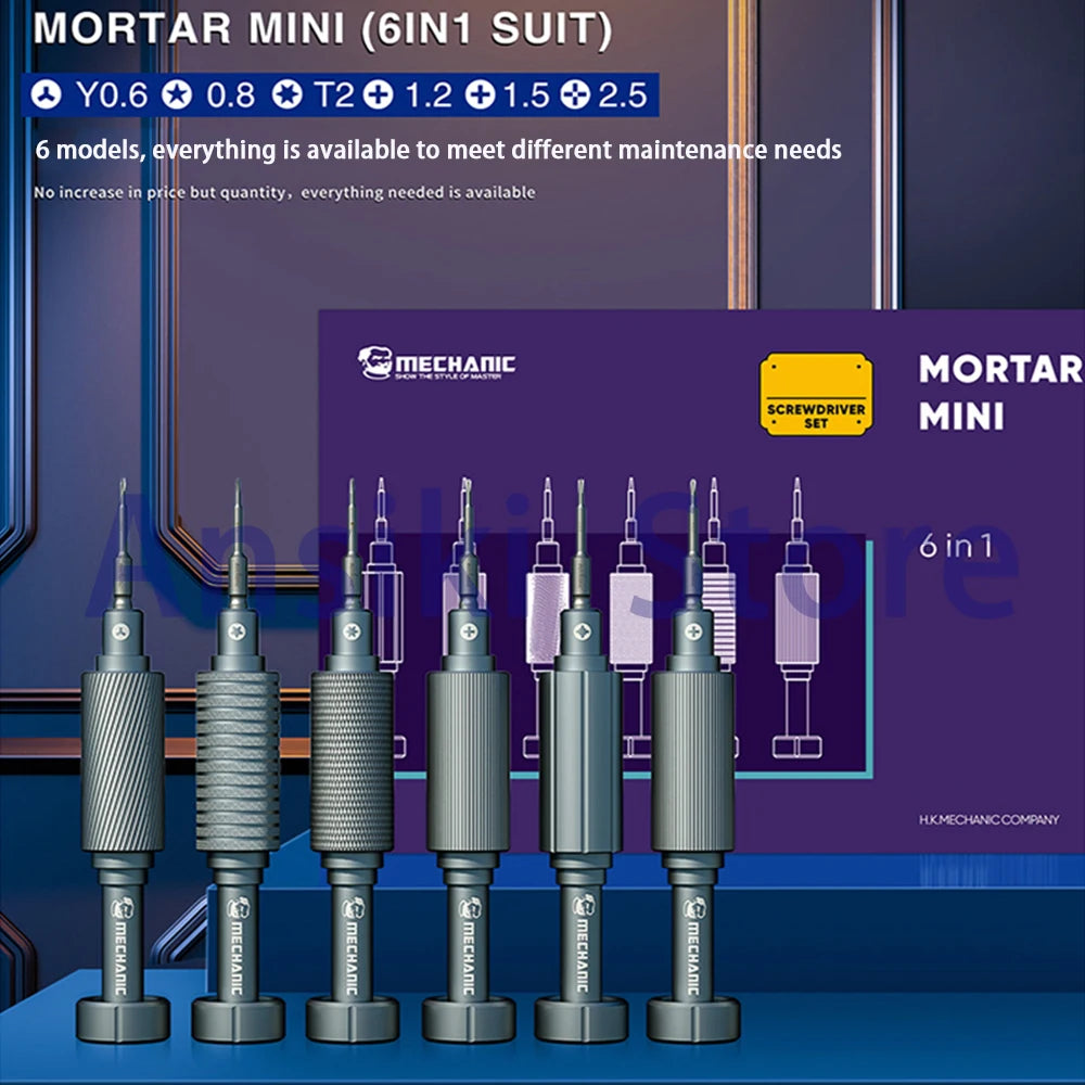 MECHANIC 6 in 1 iShell Precision Screwdriver