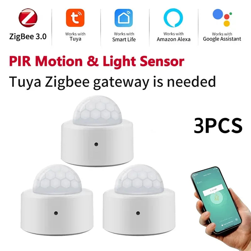 Motion Sensor & Light Detector