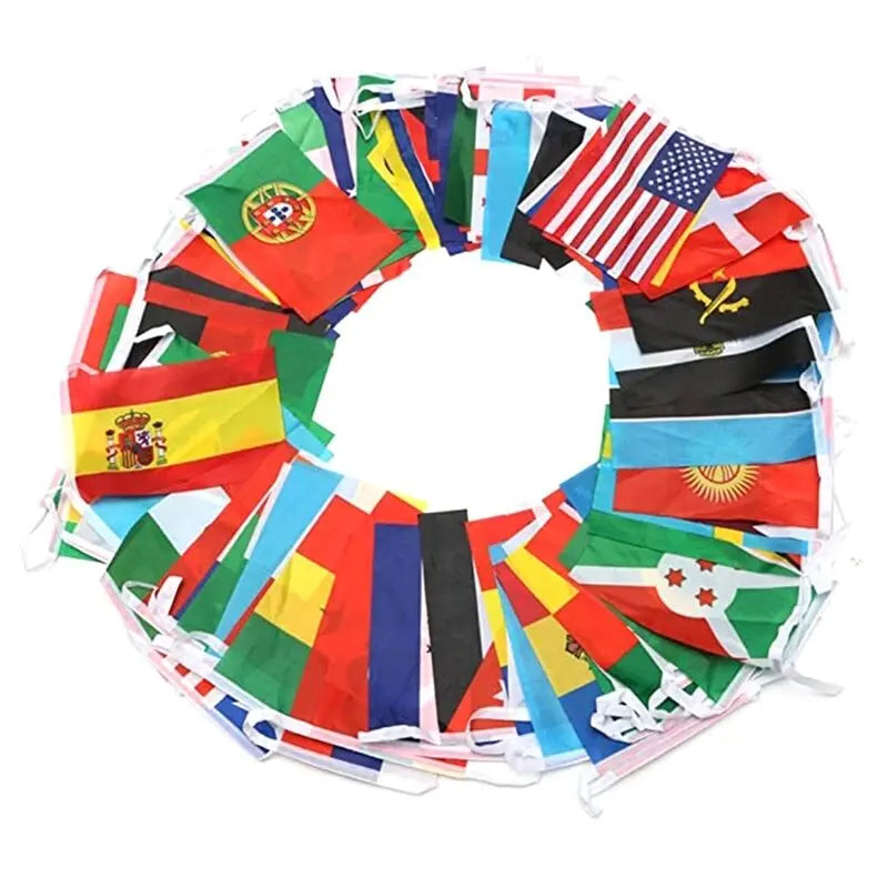 NEW Europe Countries Flag 24pcs