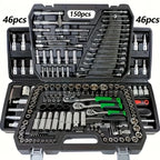 150/46pcs Auto Mechanical Repair Tool Set