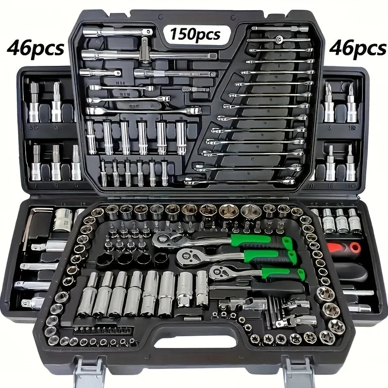 150/46pcs Auto Mechanical Repair Tool Set