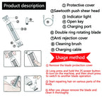 2in1 Electric Razor for Women