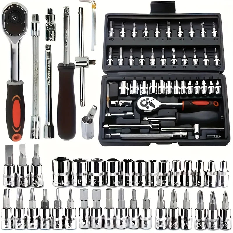 150/46pcs Auto Mechanical Repair Tool Set