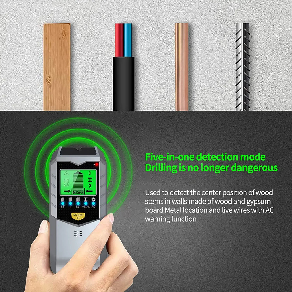 5 In 1 Electronic Wall Detector