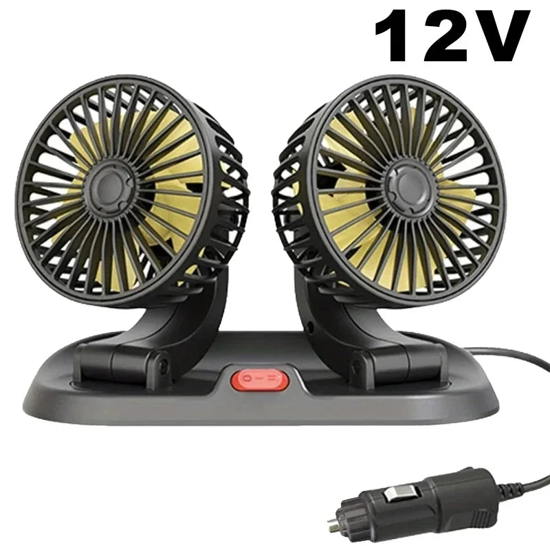 Car Fan 360° Adjustable