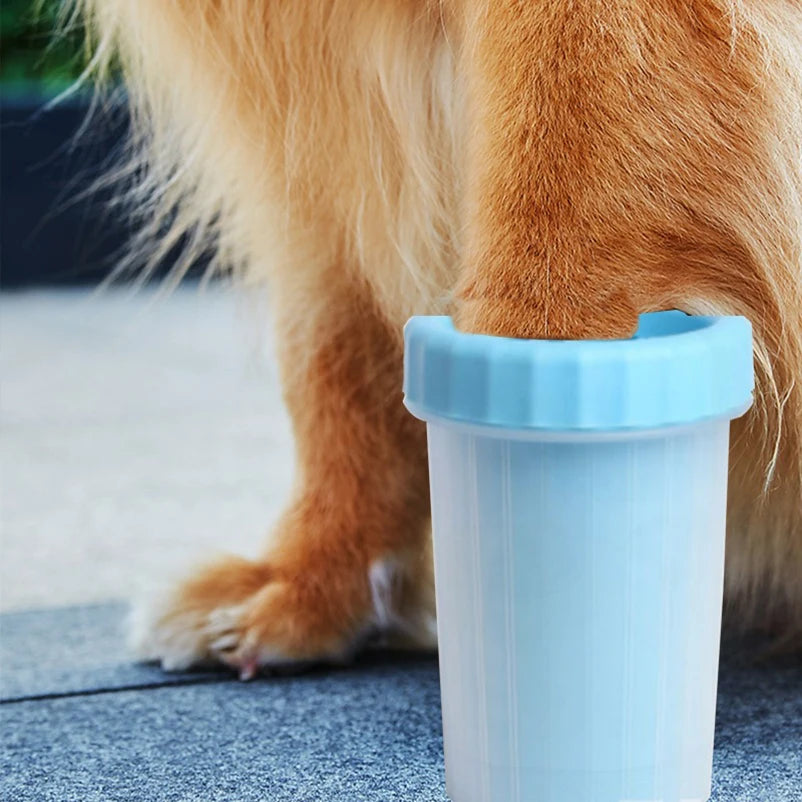 Pet foot cup washer