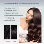 Negative ion hair dryer