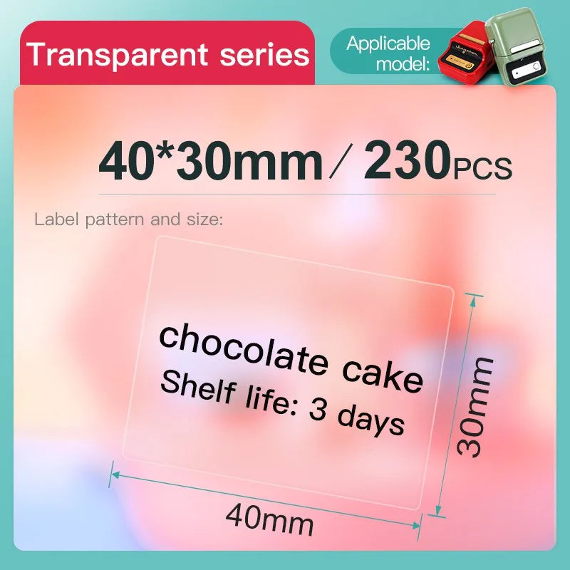 Round Label Sticker