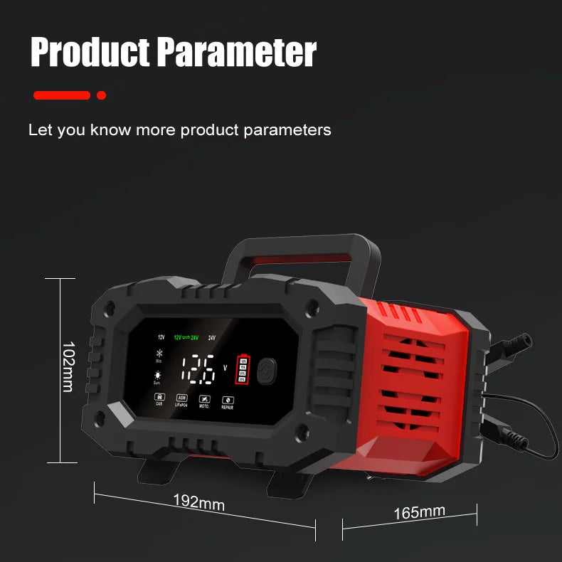 12v/24v Fully Automatic Battery Charger