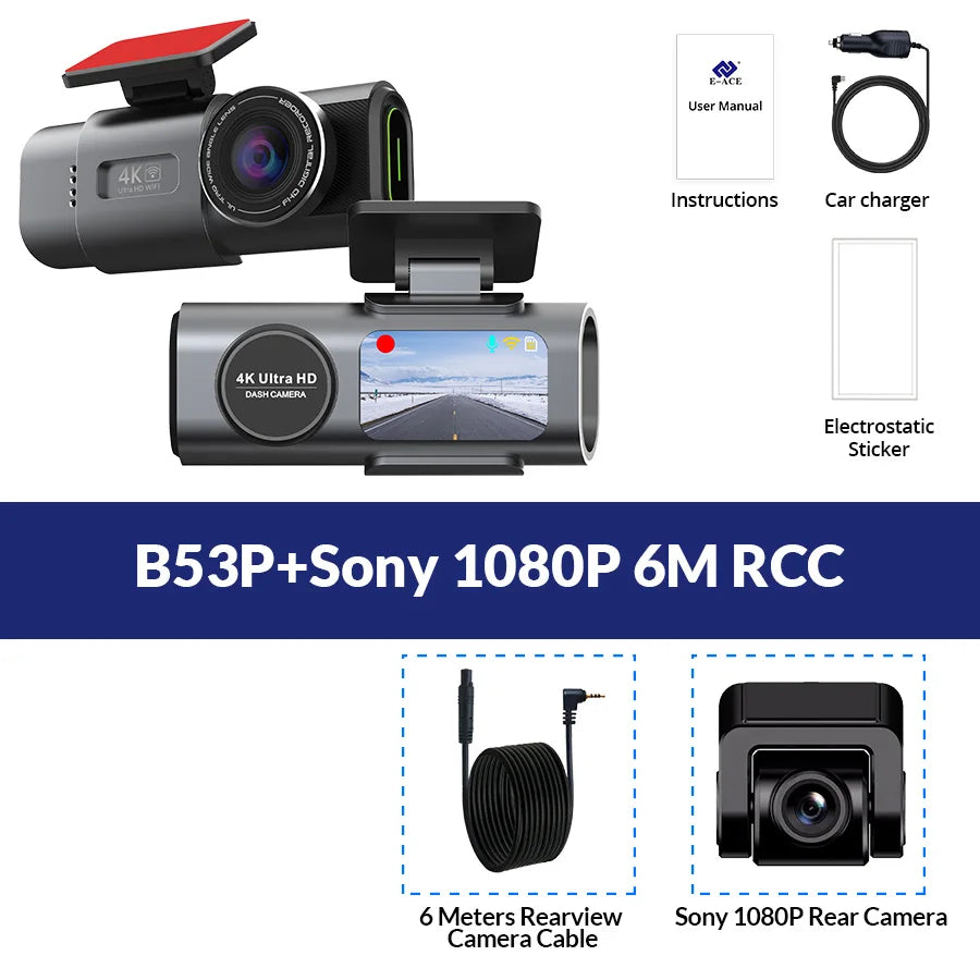 Dash Cam 4K UHD