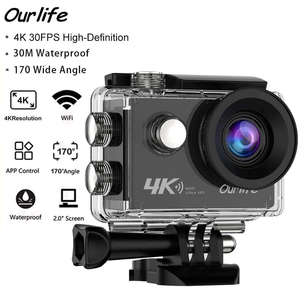 Underwater 4K Action Camera