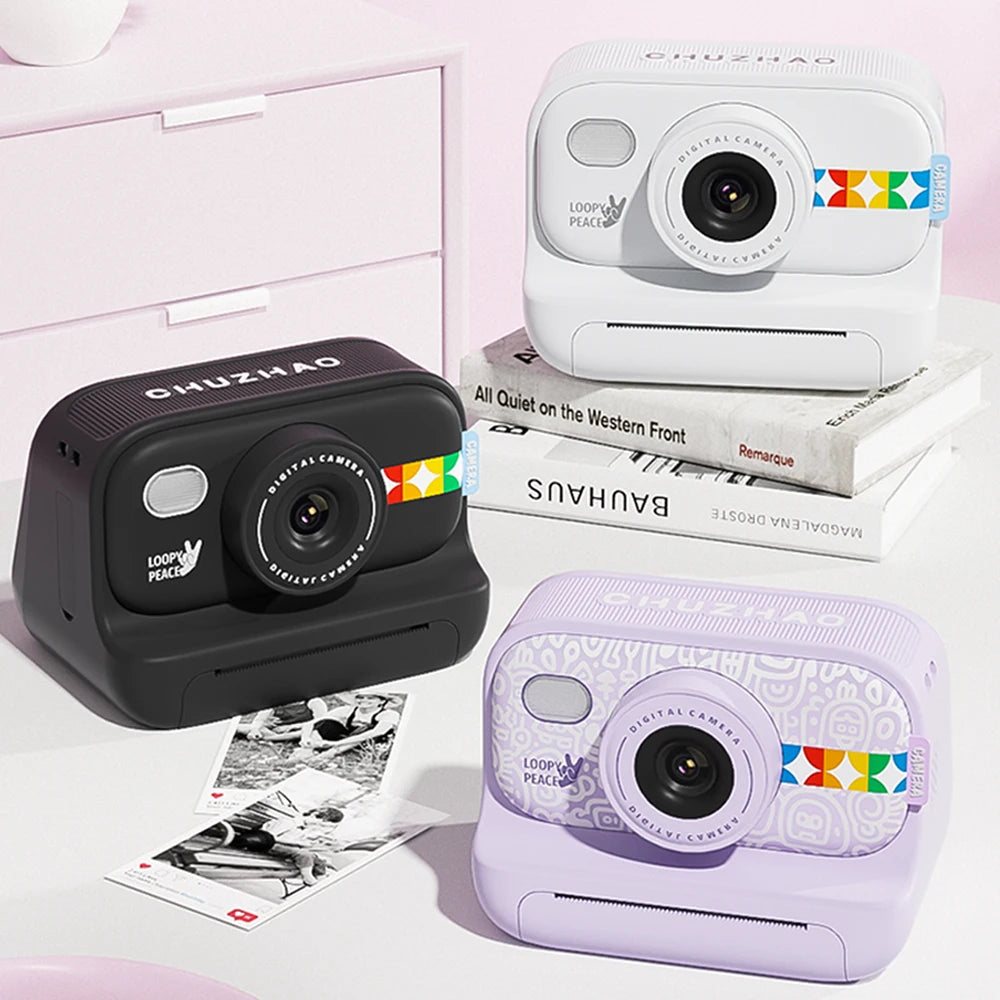 Color Instant Print Camera