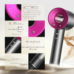 Negative ion hair dryer