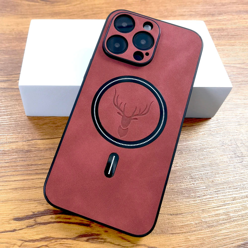 Luxury PU Leather Deer Case