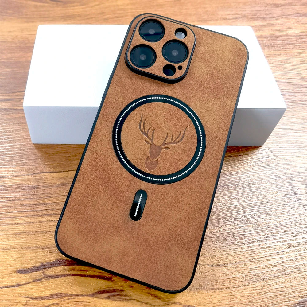 Luxury PU Leather Deer Case