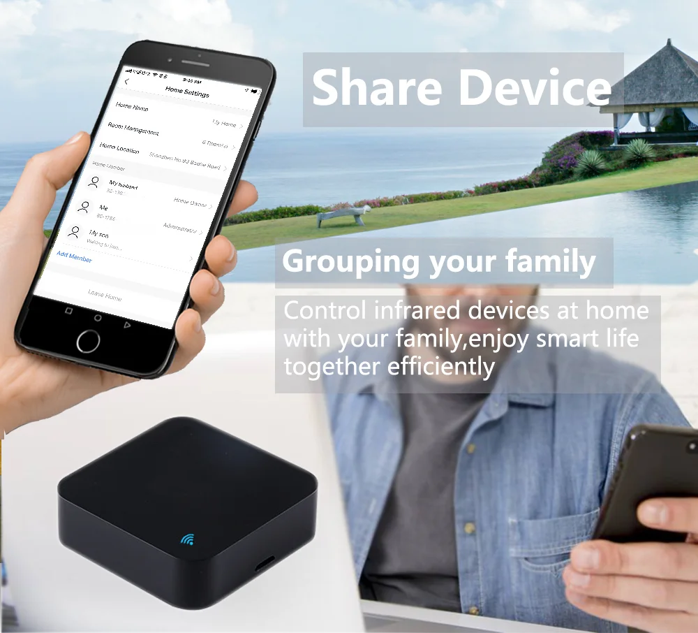 WiFi RF IR Remote Control