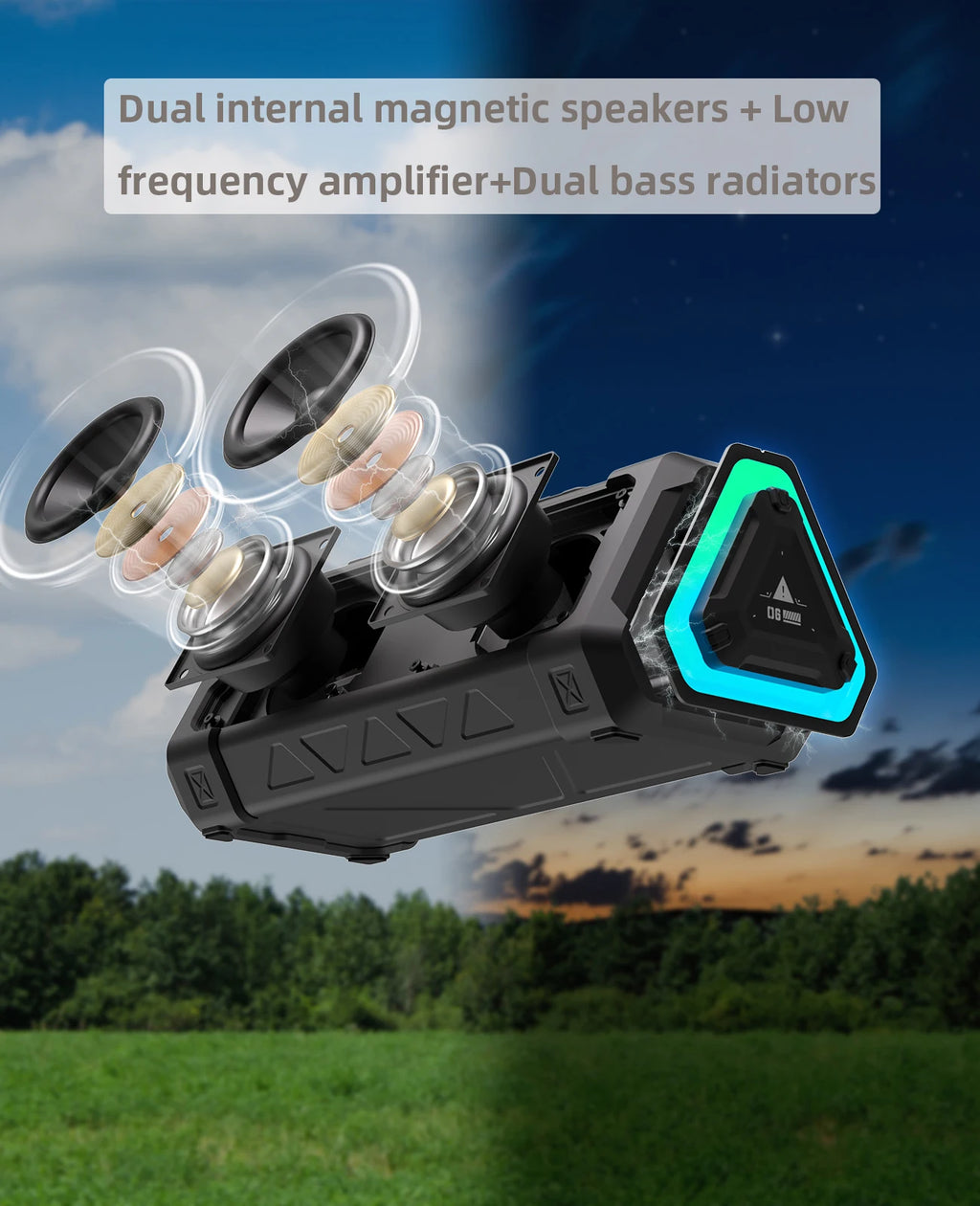 MLOVE P3 Outdoor Bluetooth Speaker