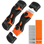Plastic & Metal Razor Blade Scraper