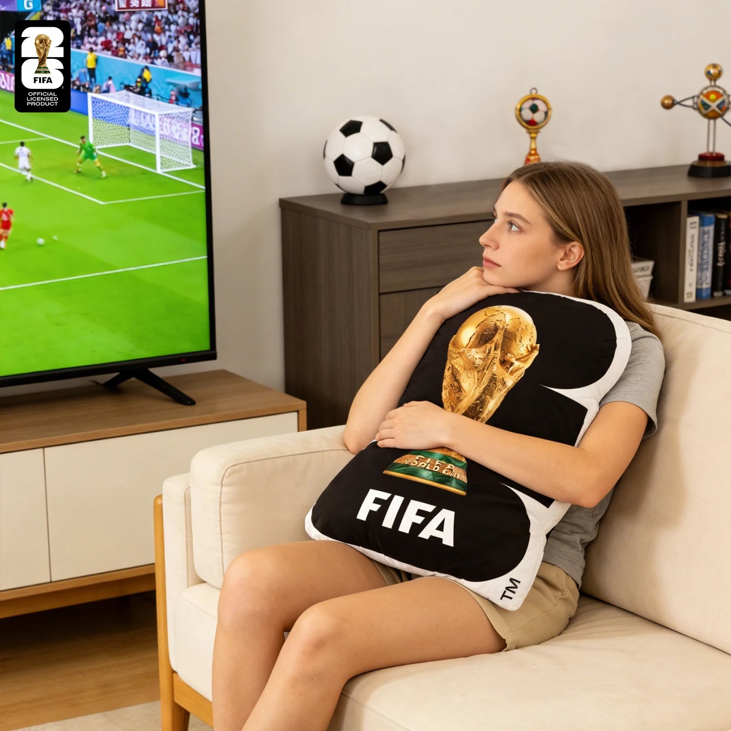 FIFA WORLD CUP Jersey-shaped Throw Pillow