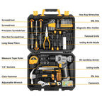 DEKO 126Pcs Power Tool Combo Kits