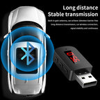 Bluetooth 5.4 Car Transmitter Receiver