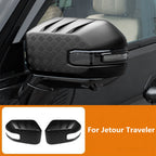 Matte Black ABS Rearview Mirror Cover