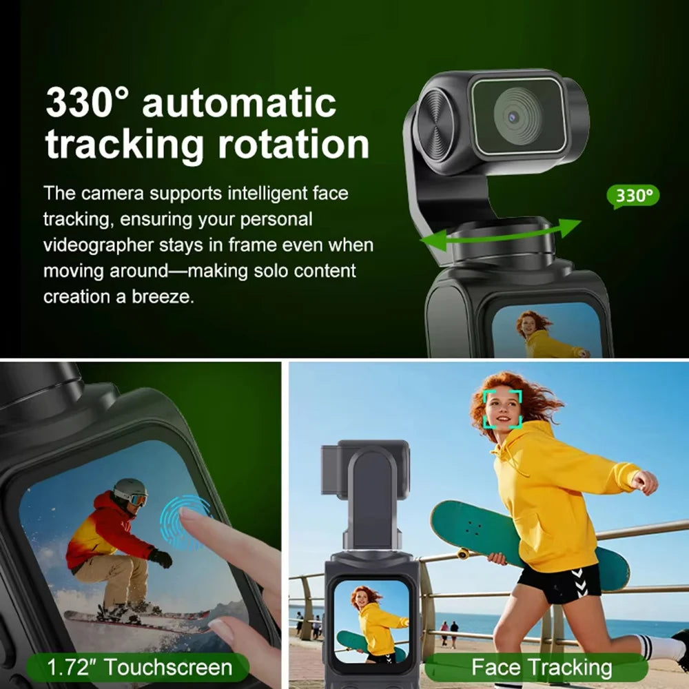 4K Wifi Pocket Vlogging Camera