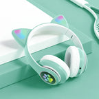 Cute Cat Ears Headphone