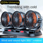 Car Fan 360° Adjustable