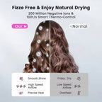 Negative ion hair dryer