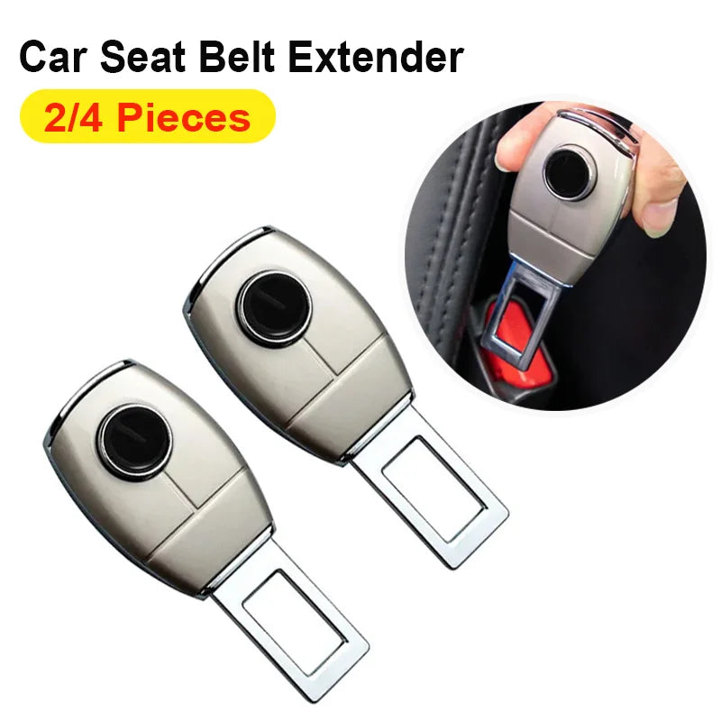 1/2/4 Pieces Car Seat Belt Clip Extender