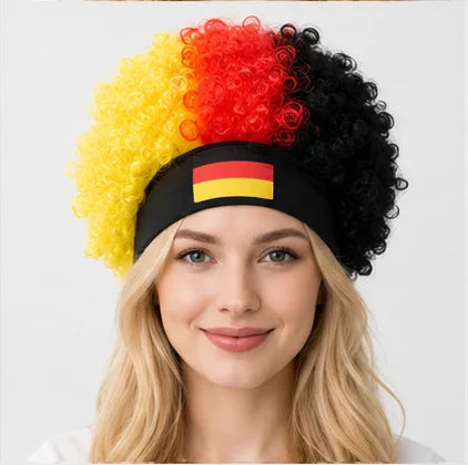 2026 World Cup Curly Wig
