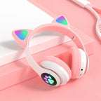 Cute Cat Ears Headphone