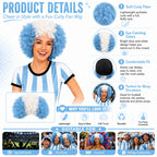 2026 World Cup Curly Wig