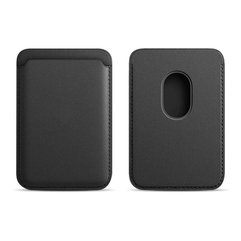 Magnetic Leather Wallet Case