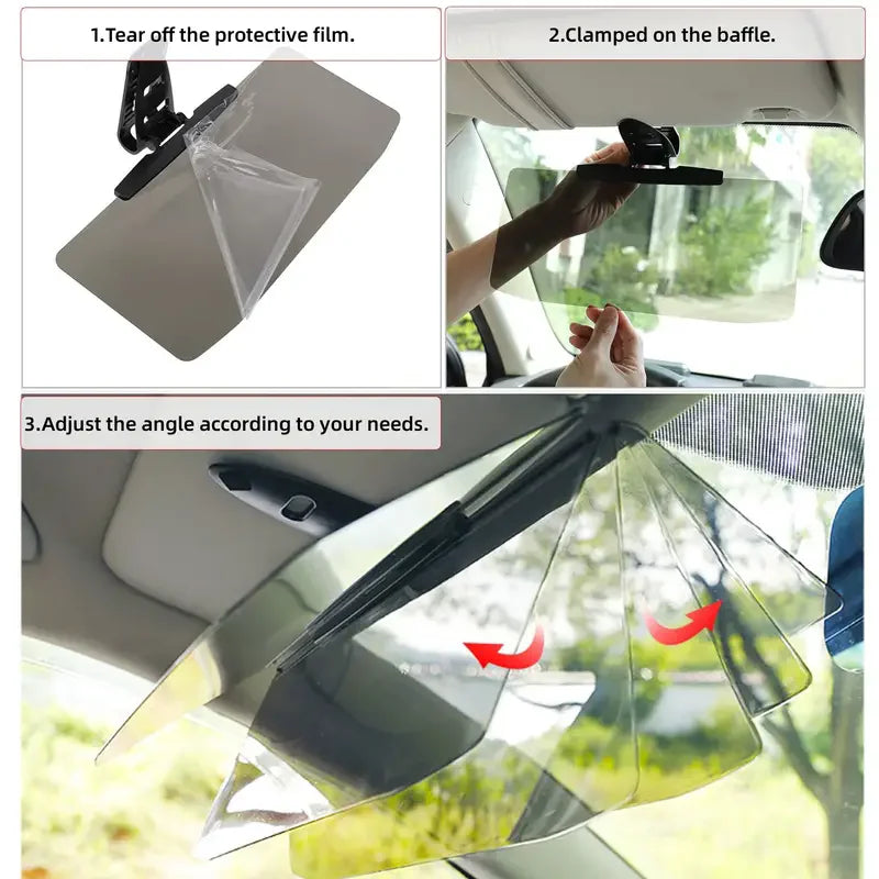 Mounted Anti Glare Mirror