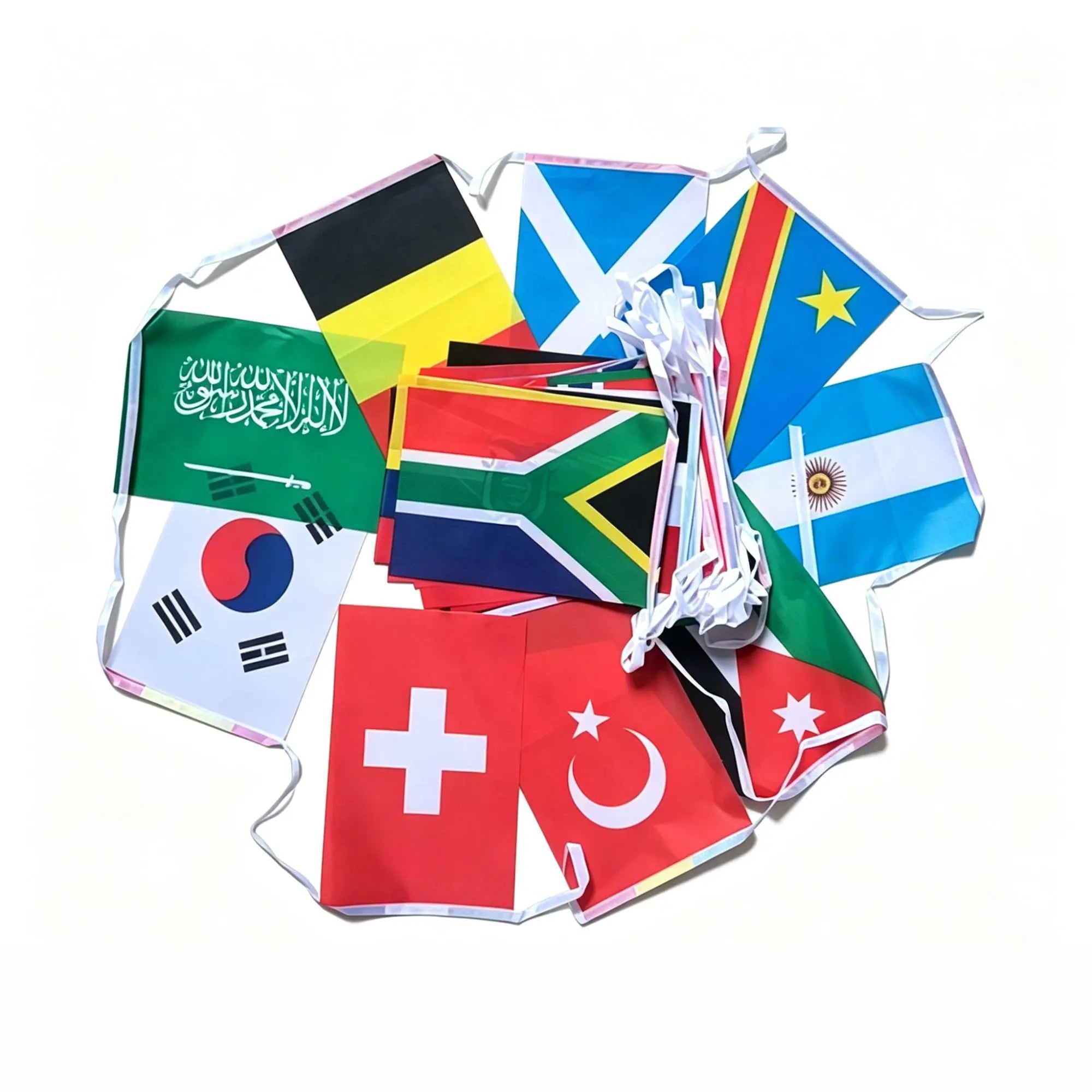 2026 Football Cup Flag 14x21cm