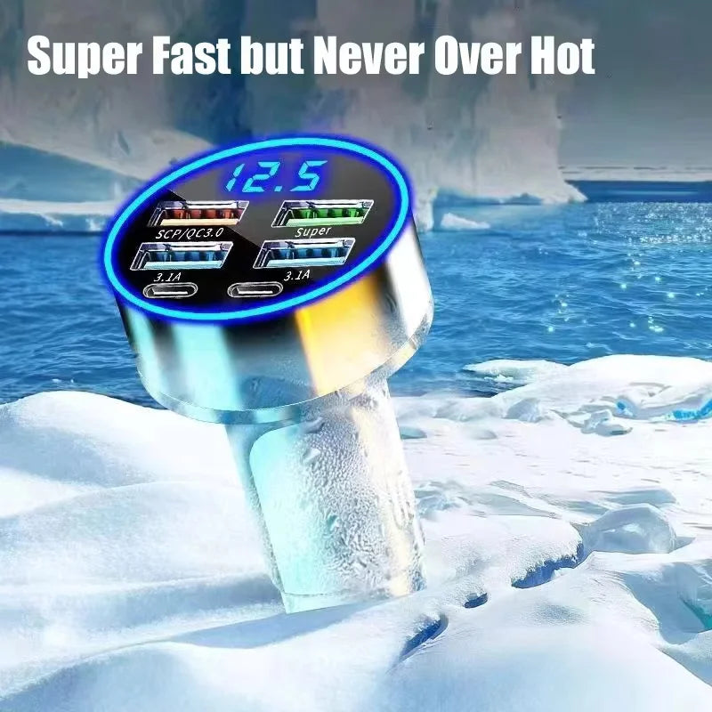 350W USB Car Charger