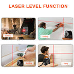 3-In-1 Laser Tape Measure