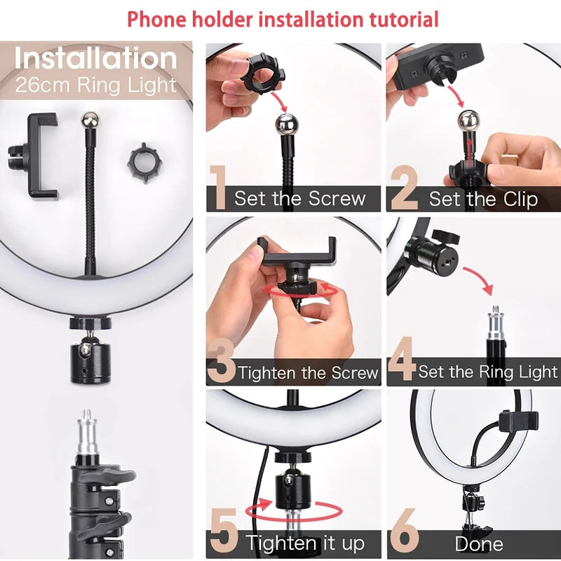 LED Ring Light Photography