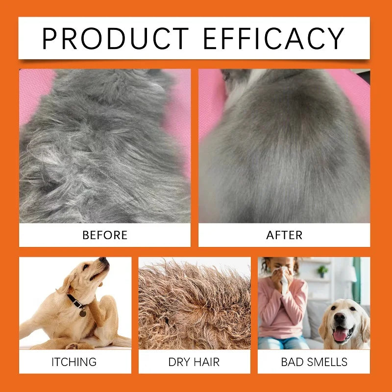100ml Natural Ingredients Pet Shampoo